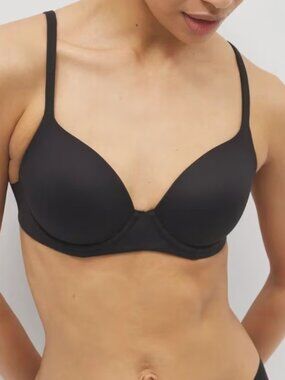 Soma Embraceable Perfect Coverage Bra - Black 32DD